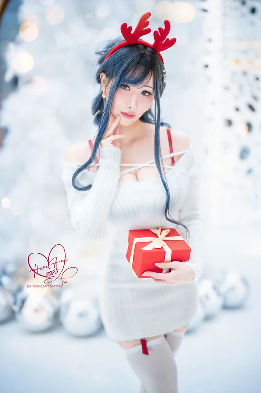 Original 2023 White Christmas Moose Onesan - 雨波_haneame